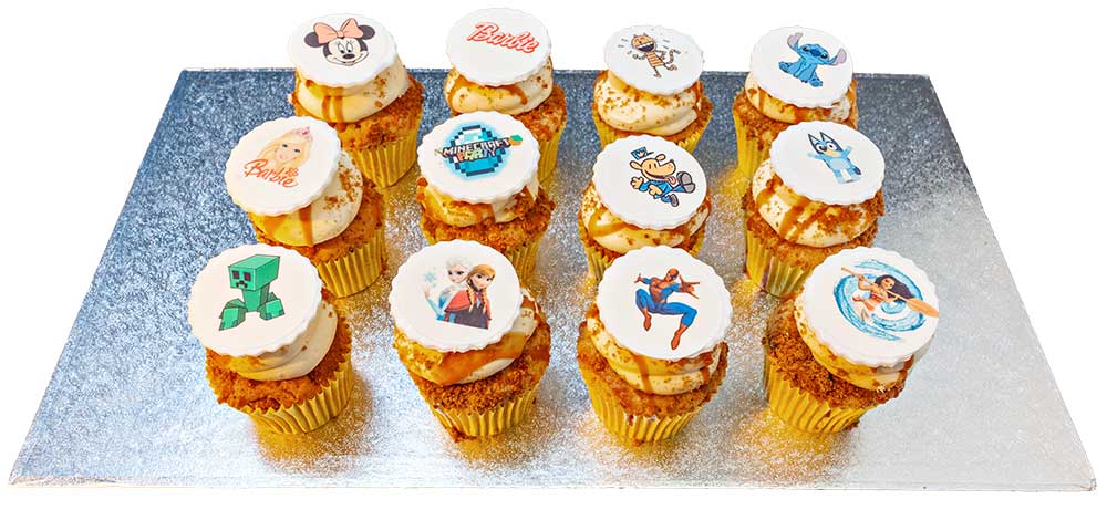 Box of 12 Kids Cupcakes