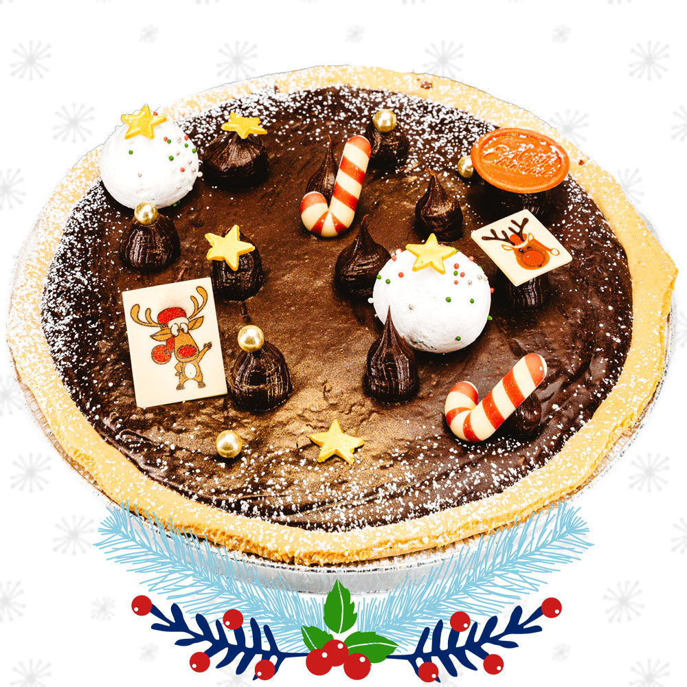 10-inch Christmas Chocolate Torte