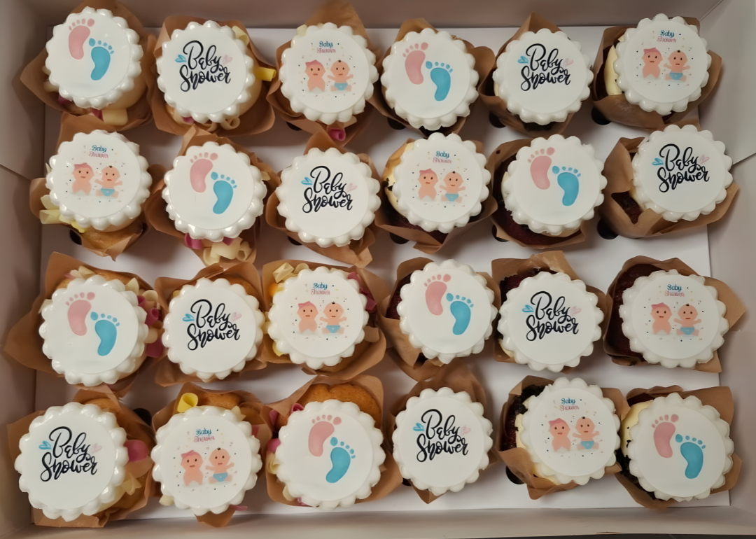 Box of 24 Branded Canape Cupcakes