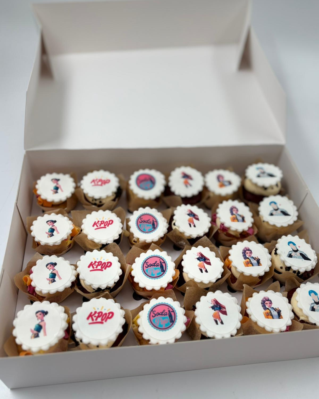 Box of 24 Branded Canape Cupcakes
