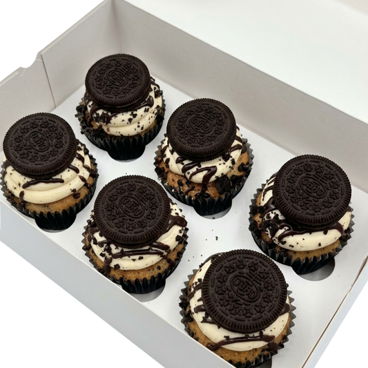Box of 6 Oreo Cupcakes
