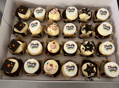 Box of 24 Branded Canape Cupcakes