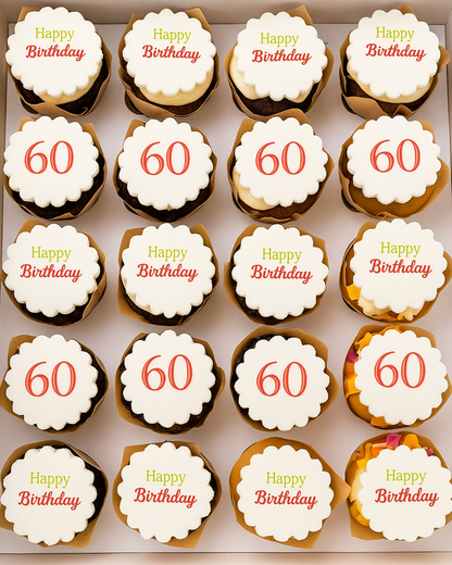 Box of 24 Branded Canape Cupcakes