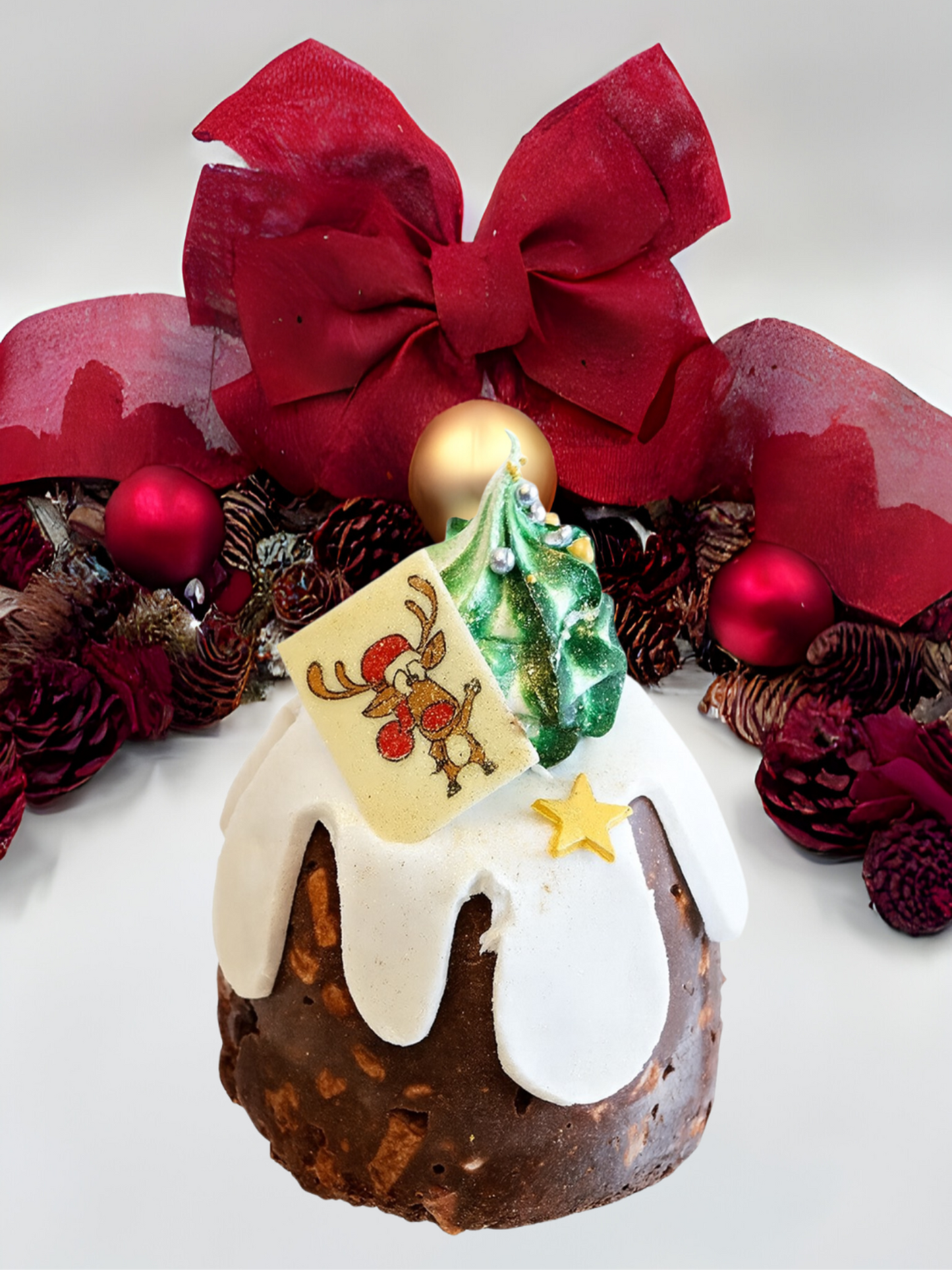 Christmas Chocolate Biscuit Pudding