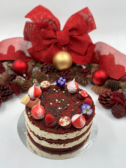 8-inch Christmas Red Velvet Cake